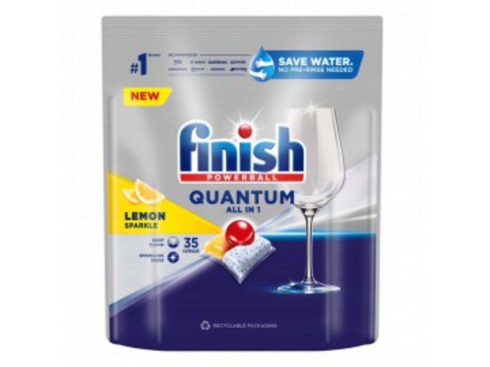 Tabletki FINISH Quantum Lemon 35 szt.